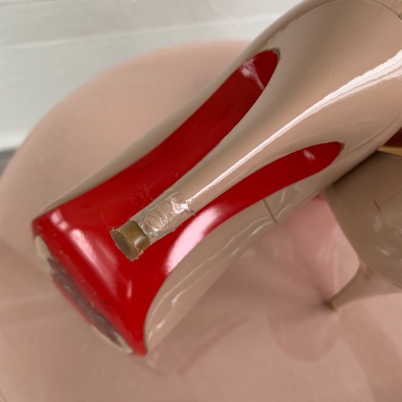 Christian Louboutin Simple Pump 100 mm - beige. - Picture 8 of 8